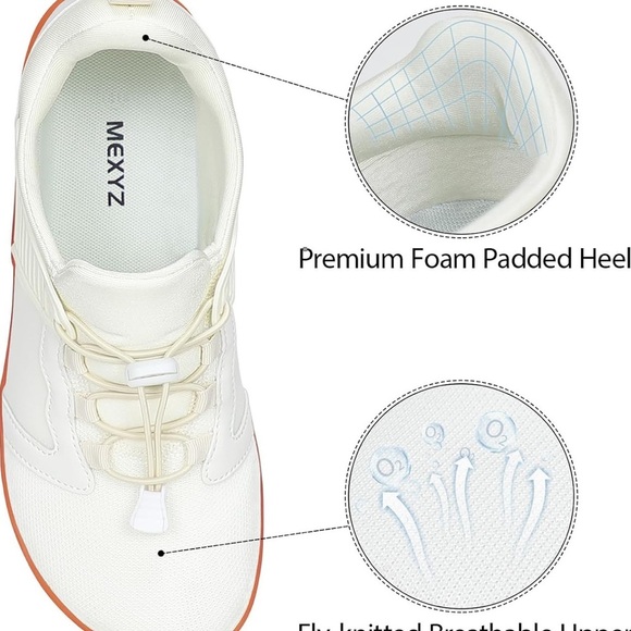 Maxyz Unisex Barefoot Wide Toe Box Trainer Running Walking Breathable Sneakers - Picture 4 of 7